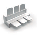 ESQUINERO MATE PARA TAPACANTO DOBLE PLACA 36 (EM36)